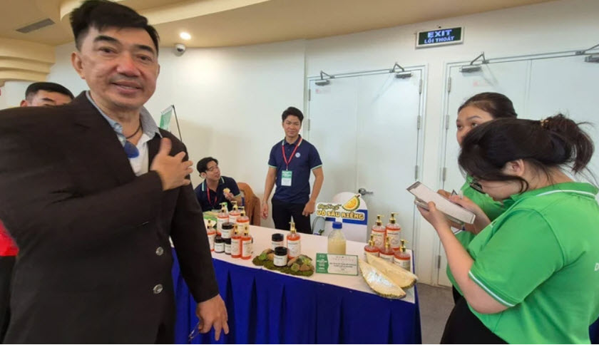 Khởi nghiệp từ vỏ, hạt sầu riêng